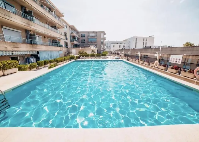Apartamento con piscina y balcón recién reformado Appartement Castell-Platja d'Aro