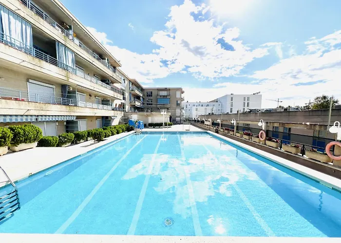 Apartamento con piscina y balcón recién reformado Appartement Castell-Platja d'Aro